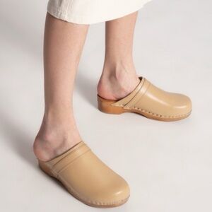 Isabel Marant Beige Thalie Clog